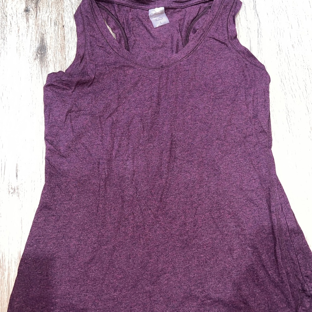 CALIA by Carrie Underwood Purple Sleeveless Tank Top